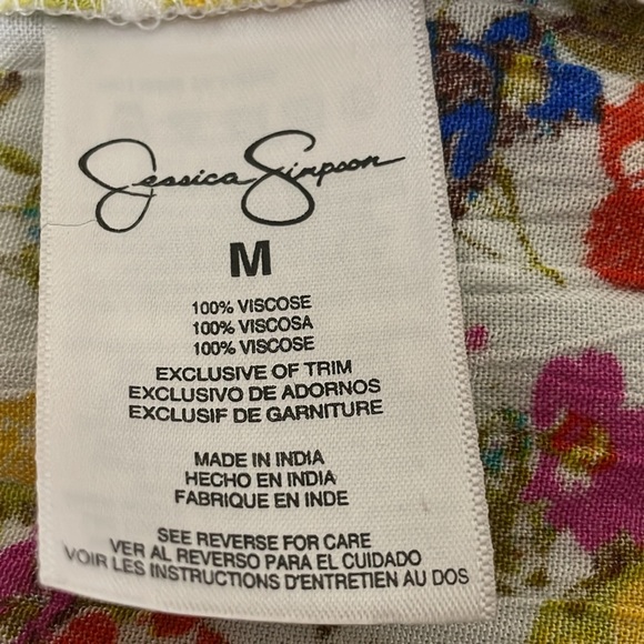 Jessica Simpson Women’s Floral Blouse. NWT. Size M. - Picture 11 of 12
